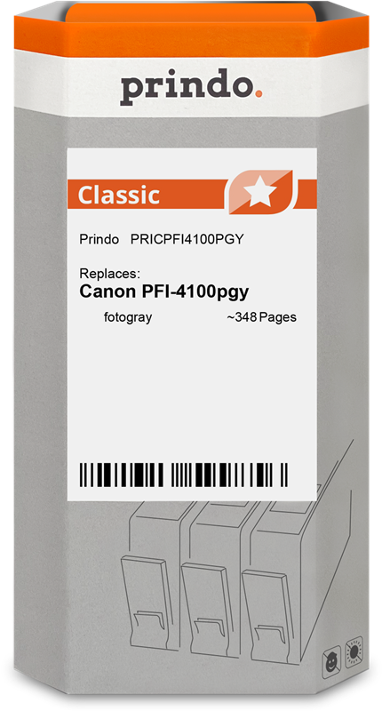 Prindo Classic Graufoto Druckerpatrone PRICPFI4100PGY