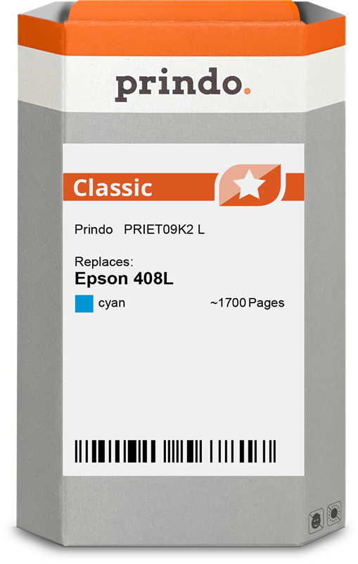 Prindo Classic L Cyan Druckerpatrone PRIET09K2