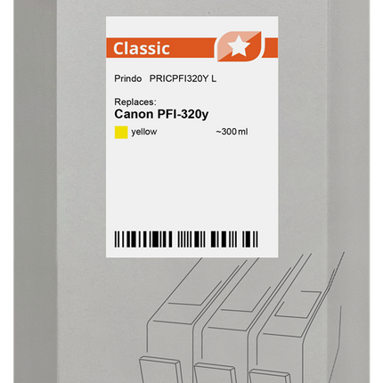 Prindo Classic L Gelb Druckerpatrone