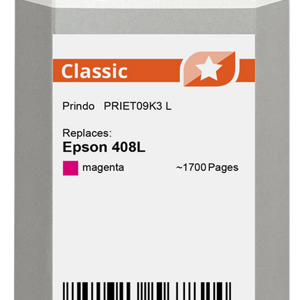 Prindo Classic L Magenta Druckerpatrone PRIET09K3