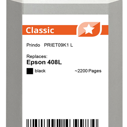 Prindo Classic L Schwarz Druckerpatrone PRIET09K1