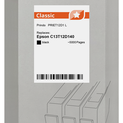 Prindo Classic L Schwarz Druckerpatrone
