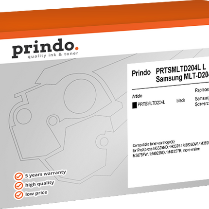 Prindo Classic L Schwarz Toner PRTSMLTD204L
