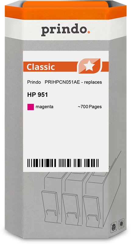 Prindo Classic Magenta Druckerpatrone PRIHPCN051AE