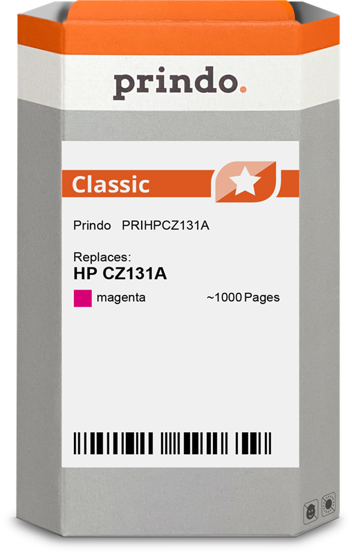Prindo Classic Magenta Druckerpatrone PRIHPCZ131A