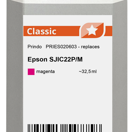 Prindo Classic Magenta Druckerpatrone PRIES020603