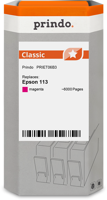 Prindo Classic Magenta Druckerpatrone PRIET06B3