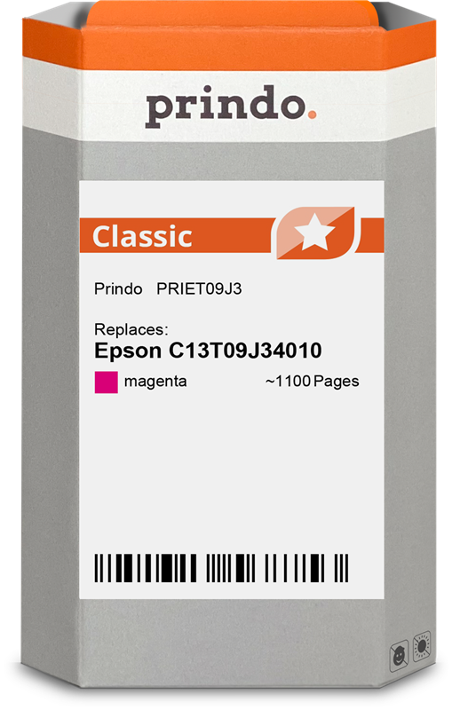 Prindo Classic Magenta Druckerpatrone PRIET09J3
