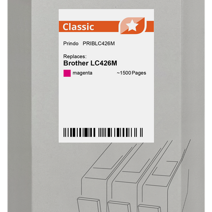 Prindo Classic Magenta Druckerpatrone PRIBLC426M