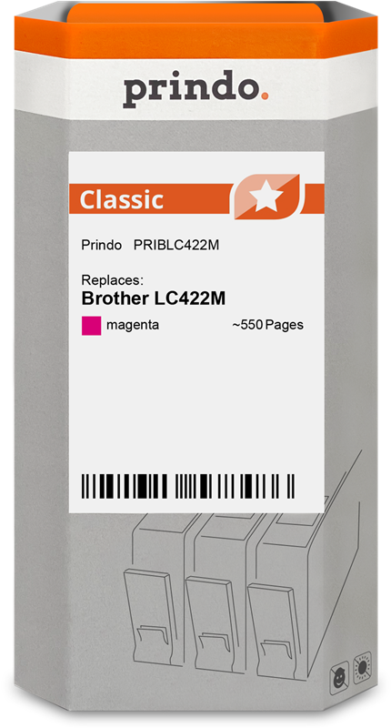 Prindo Classic Magenta Druckerpatrone PRIBLC422M