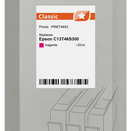 Prindo Classic Magenta Druckerpatrone PRIET46S3