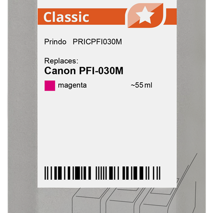 Prindo Classic Magenta Druckerpatrone PRICPFI030M