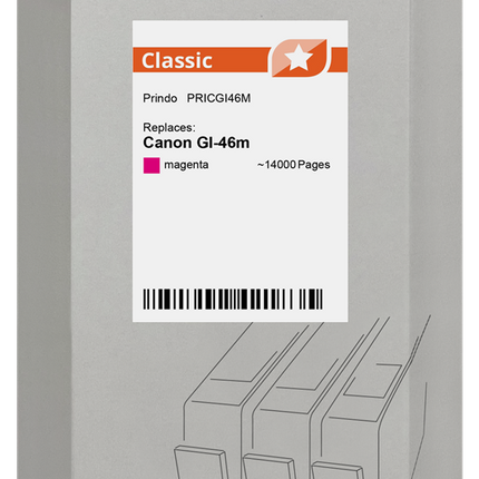 Prindo Classic Magenta Druckerpatrone PRICGI46M