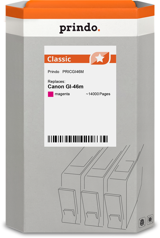 Prindo Classic Magenta Druckerpatrone PRICGI46M