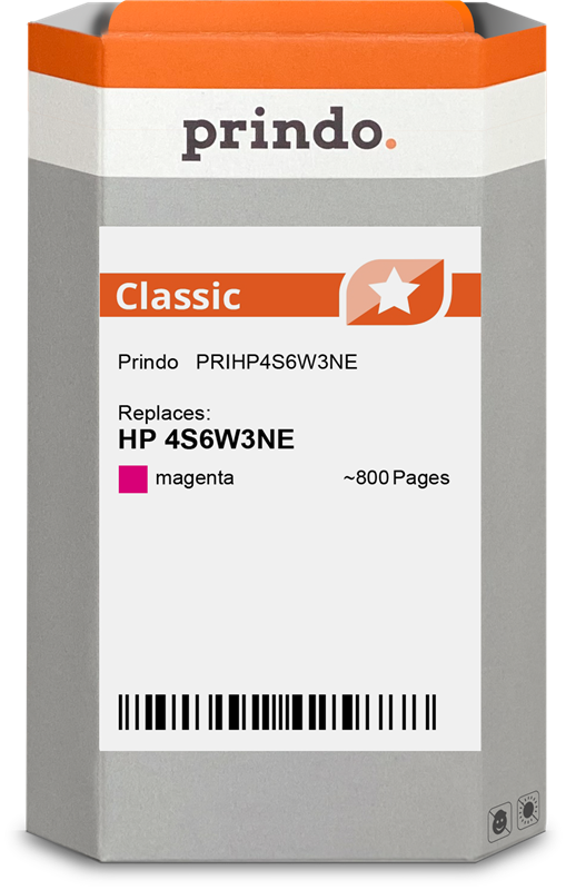 Prindo Classic Magenta Druckerpatrone PRIHP4S6W3NE