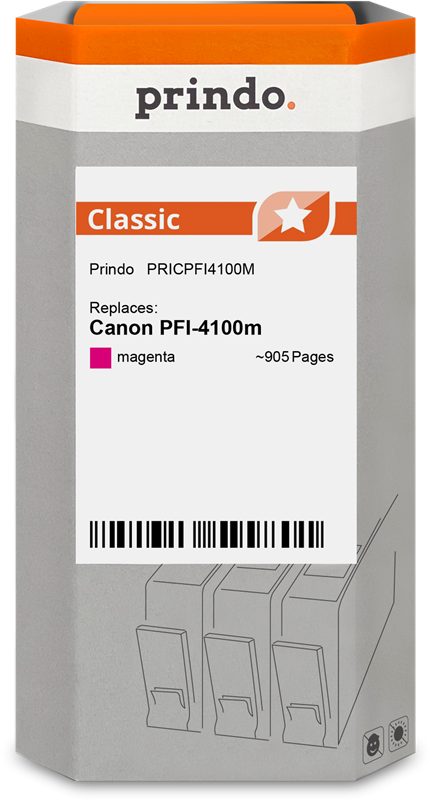 Prindo Classic Magenta Druckerpatrone PRICPFI4100M