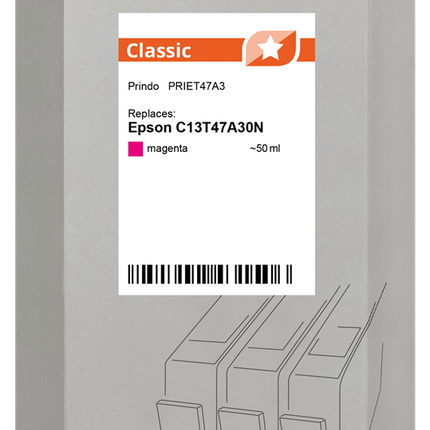 Prindo Classic Magenta Druckerpatrone PRIET47A3