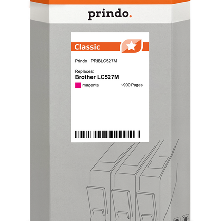 Prindo Classic Magenta Druckerpatrone PRIBLC527M