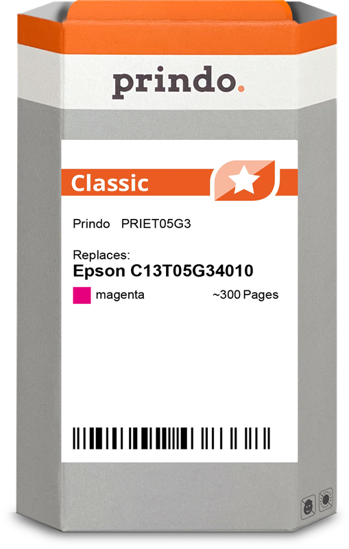 Prindo Classic Magenta Druckerpatrone PRIET05G3