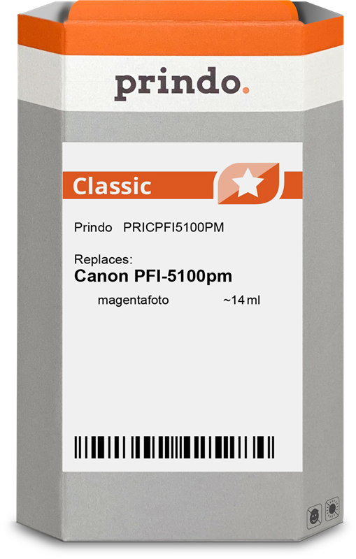 Prindo Classic Magenta (Foto) Druckerpatrone PRICPFI5100PM