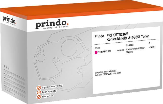 Prindo Classic Magenta Toner