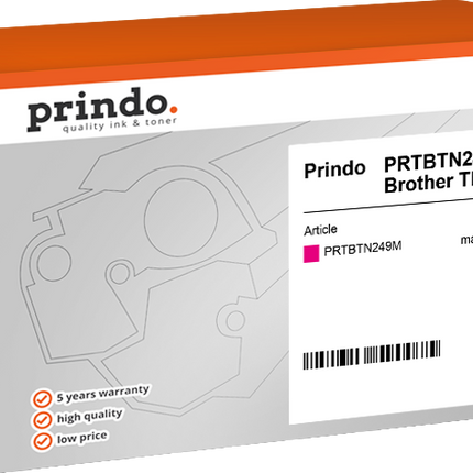 Prindo Classic Magenta Toner PRTBTN249M