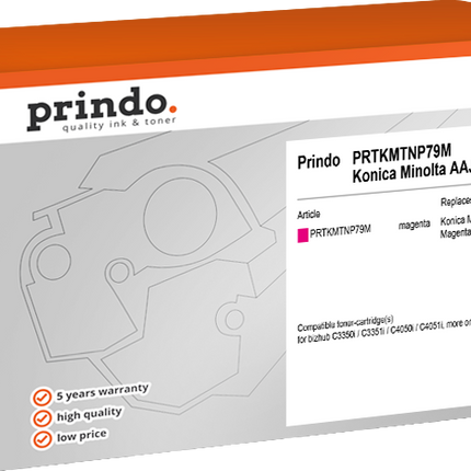 Prindo Classic Magenta Toner PRTKMTNP79M