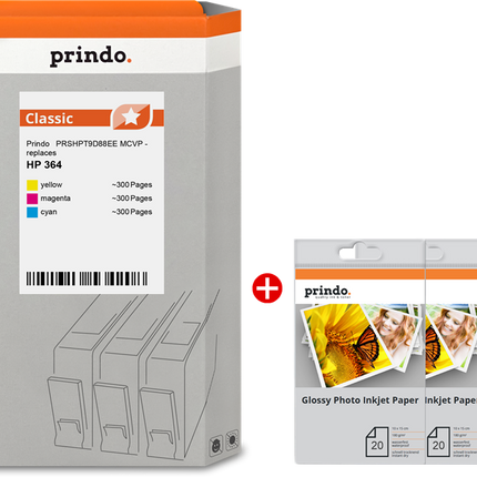 Prindo Classic Multipack Cyan / Magenta / Gelb (PRSHPT9D88EE MCVP)