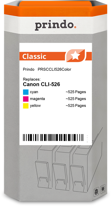 Prindo Classic Multipack Cyan / Magenta / Gelb (PRSCCLI526Color)