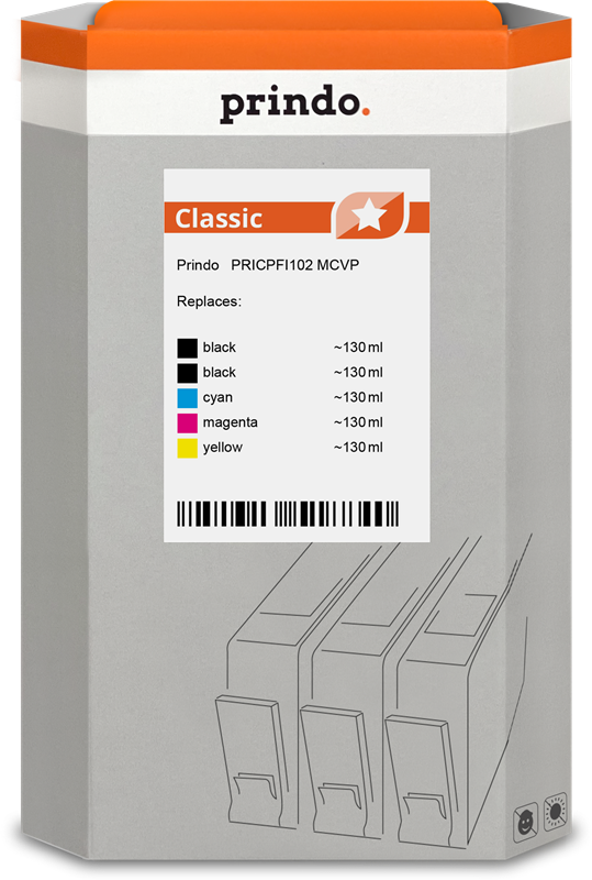 Prindo Classic Multipack Schwarz / Cyan / Magenta / Gelb
