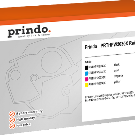 Prindo Classic Schwarz / Cyan / Magenta / Gelb Value Pack