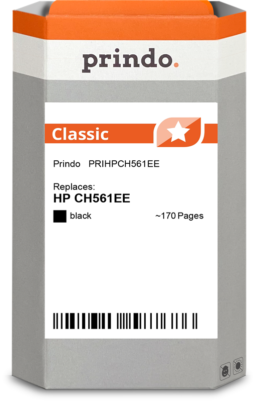 Prindo Classic Schwarz Druckerpatrone PRIHPCH561EE
