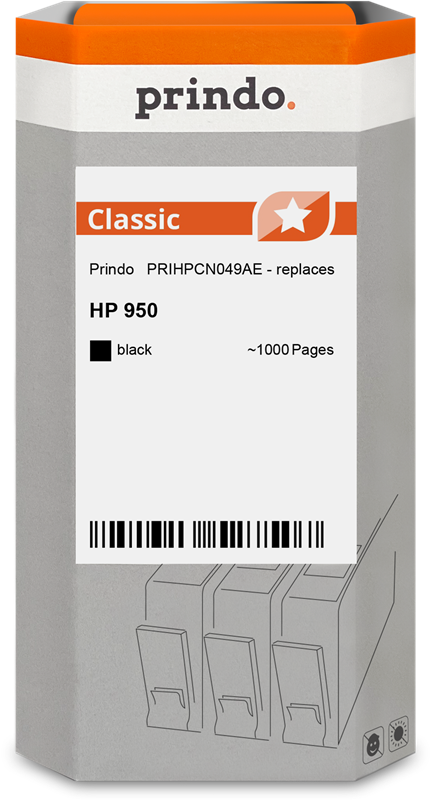 Prindo Classic Schwarz Druckerpatrone PRIHPCN049AE