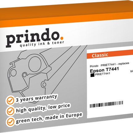 Prindo Classic Schwarz Druckerpatrone
