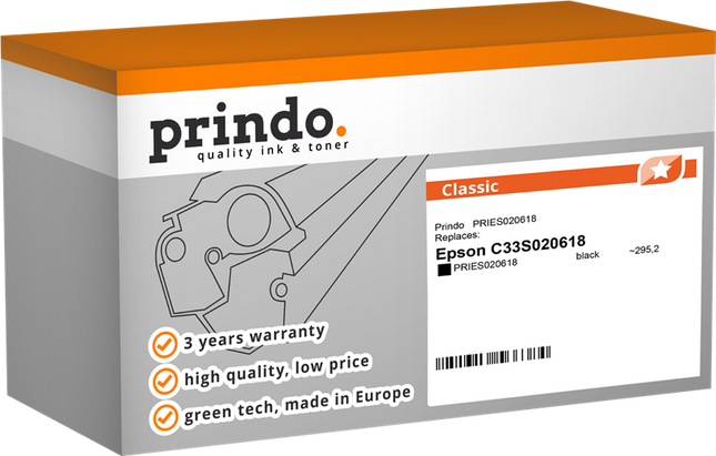 Prindo Classic Schwarz Druckerpatrone