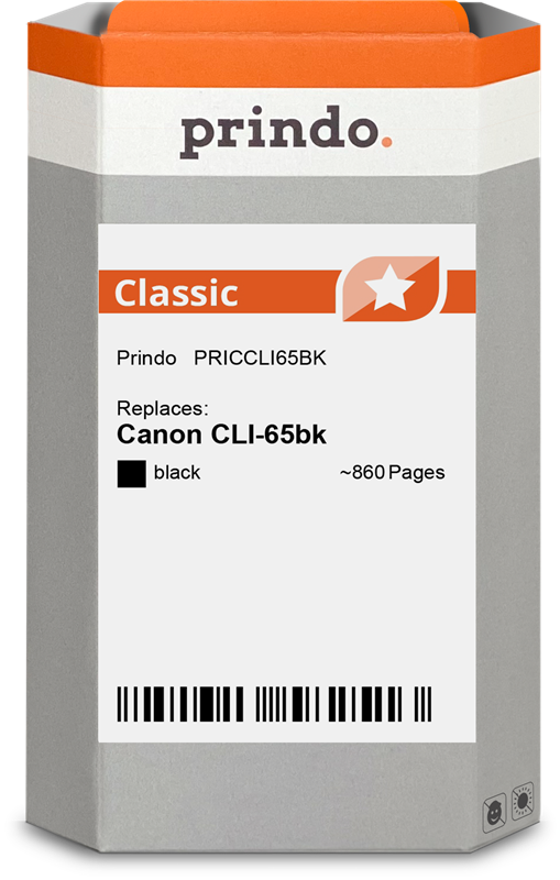 Prindo Classic Schwarz Druckerpatrone PRICCLI65BK