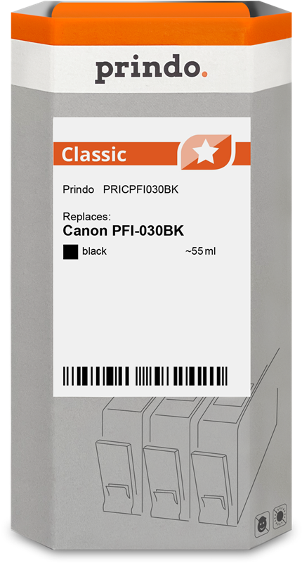 Prindo Classic Schwarz Druckerpatrone PRICPFI030BK