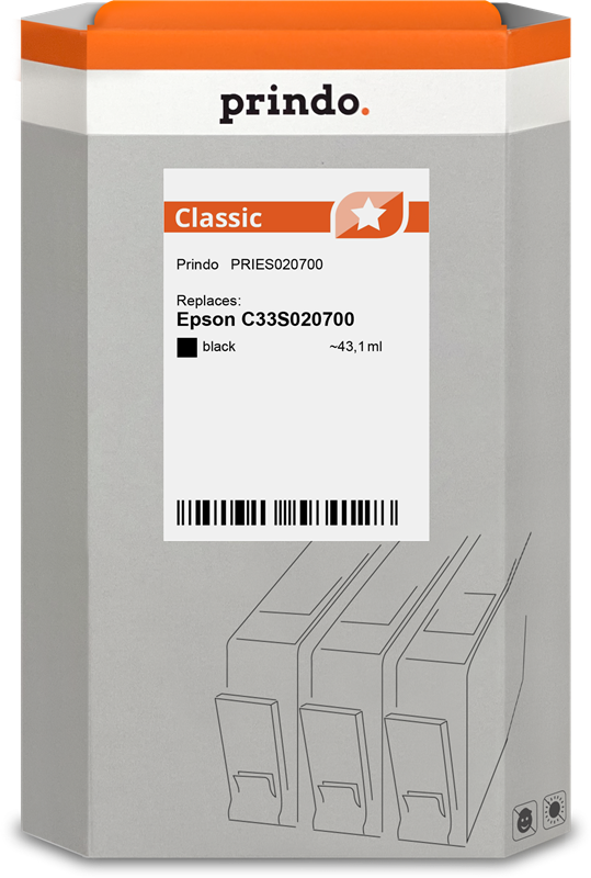 Prindo Classic Schwarz Druckerpatrone PRIES020700