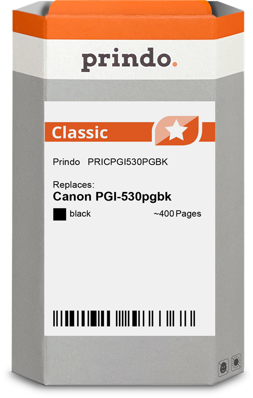 Prindo Classic Schwarz Druckerpatrone PRICPGI530PGBK