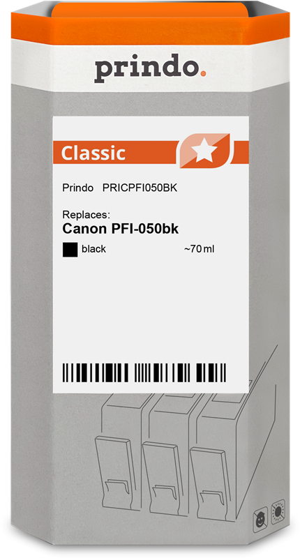 Prindo Classic Schwarz Druckerpatrone PRICPFI050BK