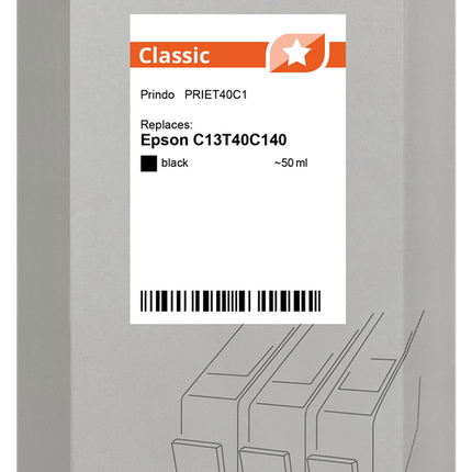 Prindo Classic Schwarz Druckerpatrone