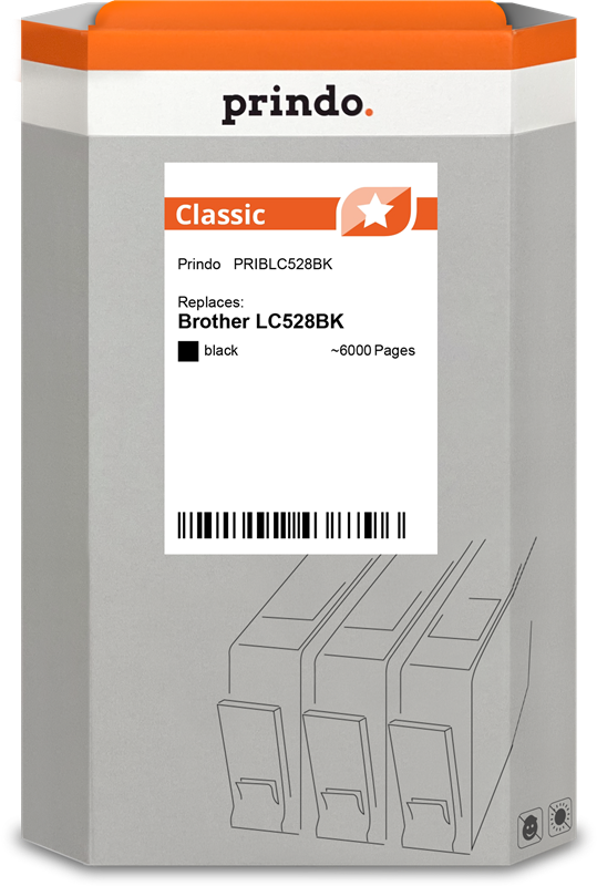 Prindo Classic Schwarz Druckerpatrone