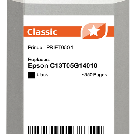 Prindo Classic Schwarz Druckerpatrone PRIET05G1