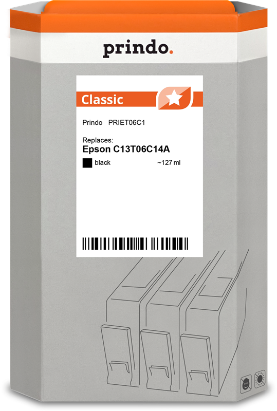 Prindo Classic Schwarz Druckerpatrone PRIET06C1