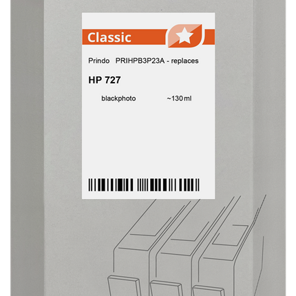 Prindo Classic Schwarz (Foto) Druckerpatrone PRIHPB3P23A