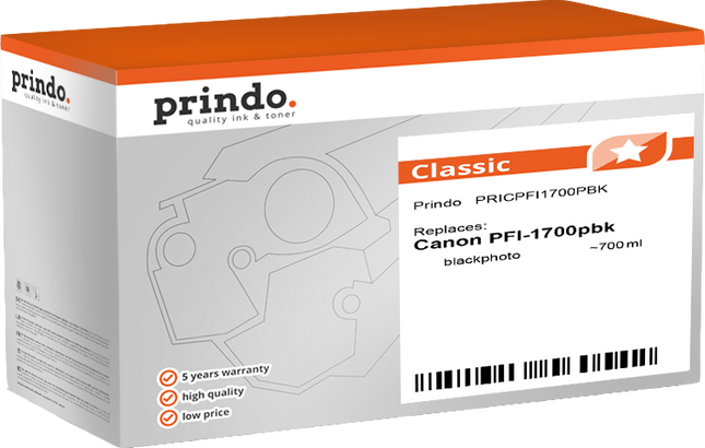 Prindo Classic Schwarz (Foto) Druckerpatrone