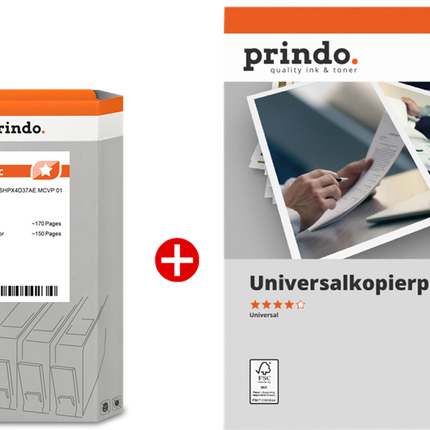 Prindo Classic Schwarz / mehrere Farben / Weiss Value Pack PRSHPX4D37AE MCVP 01
