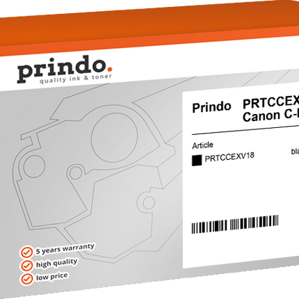Prindo Classic Schwarz Toner PRTCCEXV18