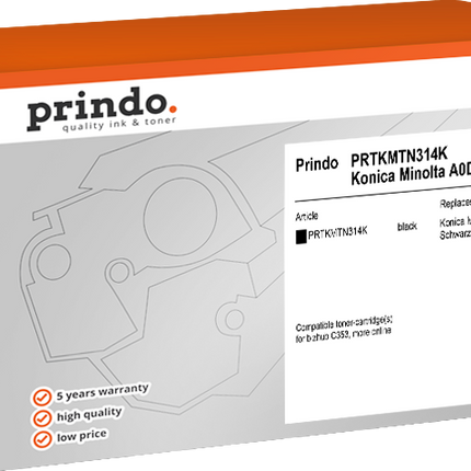 Prindo Classic Schwarz Toner