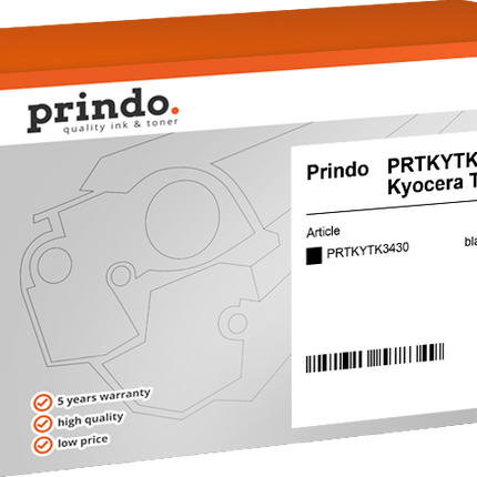 Prindo Classic Schwarz Toner PRTKYTK3430